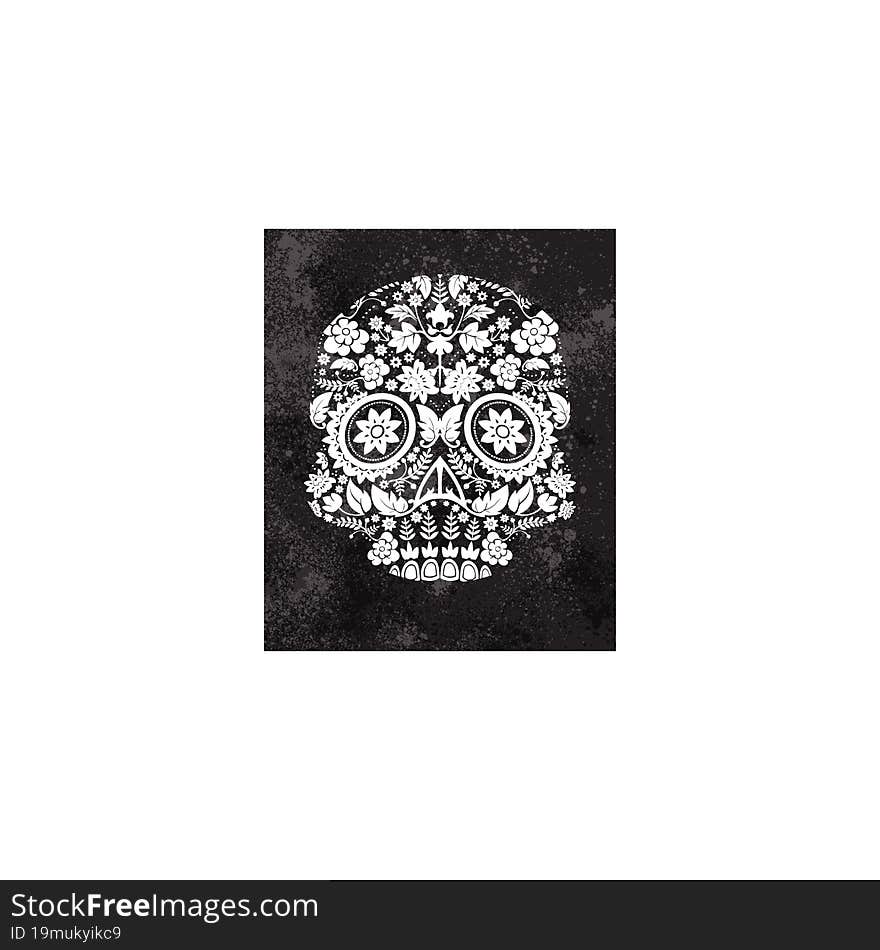 Day Of The Dead Skull