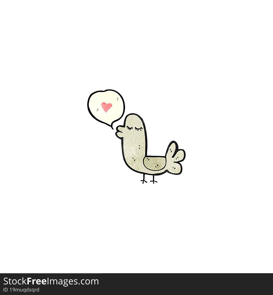 Funny Cartoon Bird