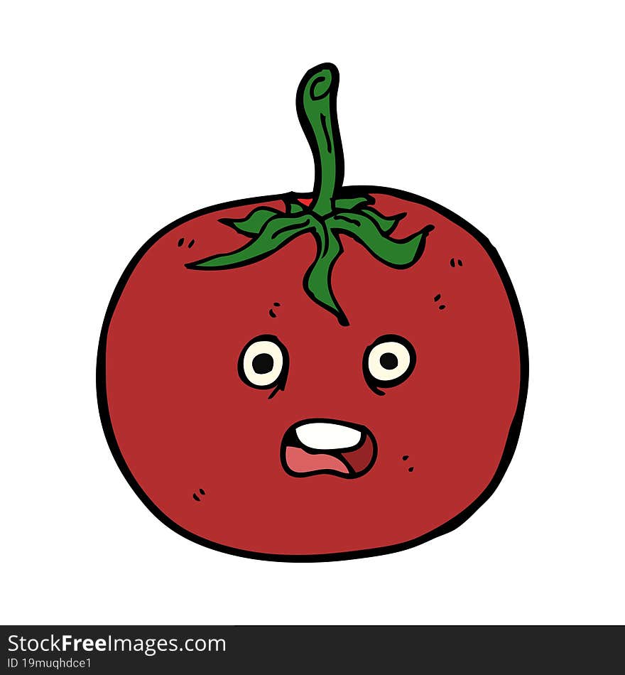 cartoon tomato