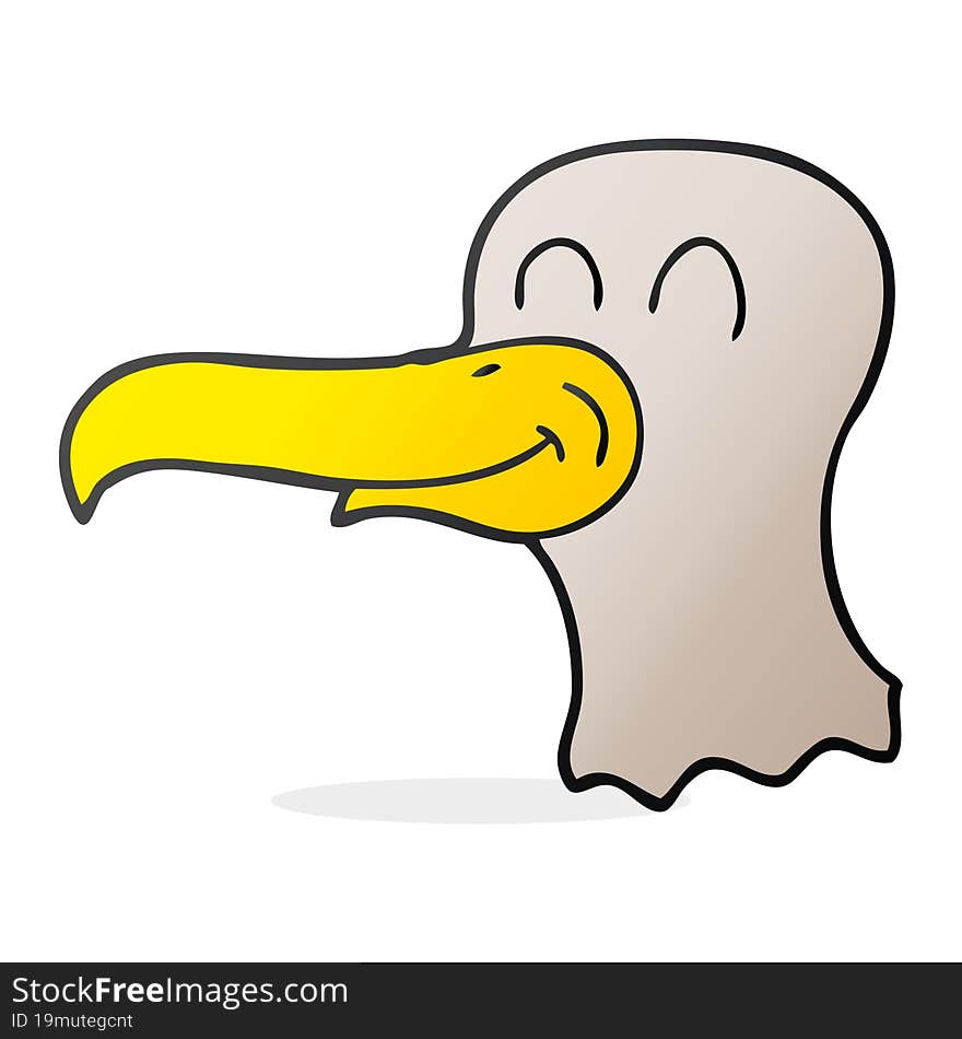 cartoon seagull