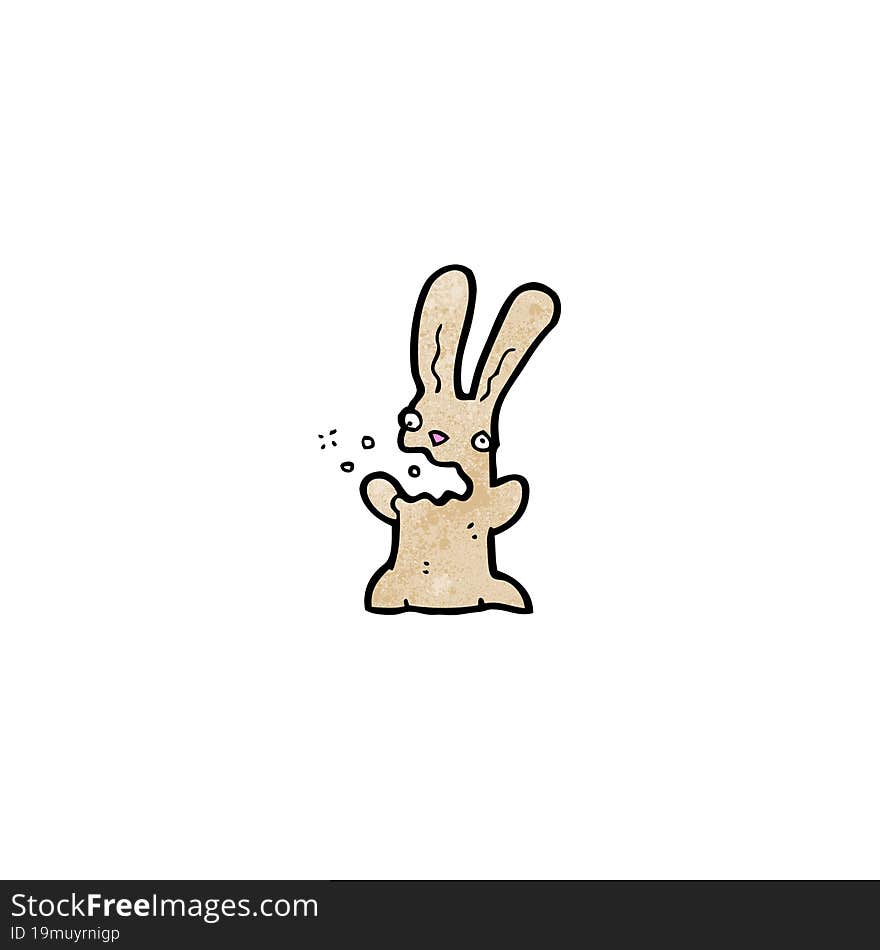 burping rabbit cartoon