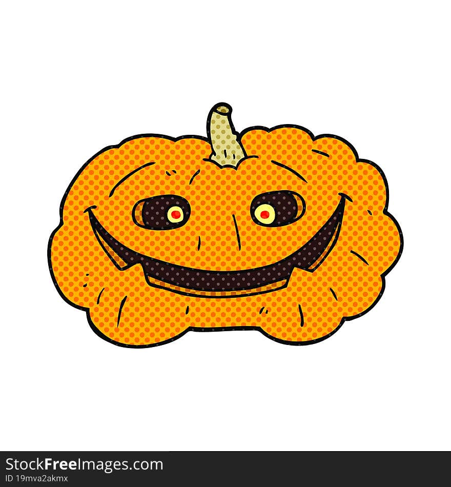 cartoon pumpkin