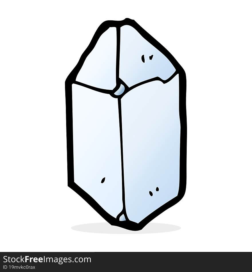 cartoon crystal