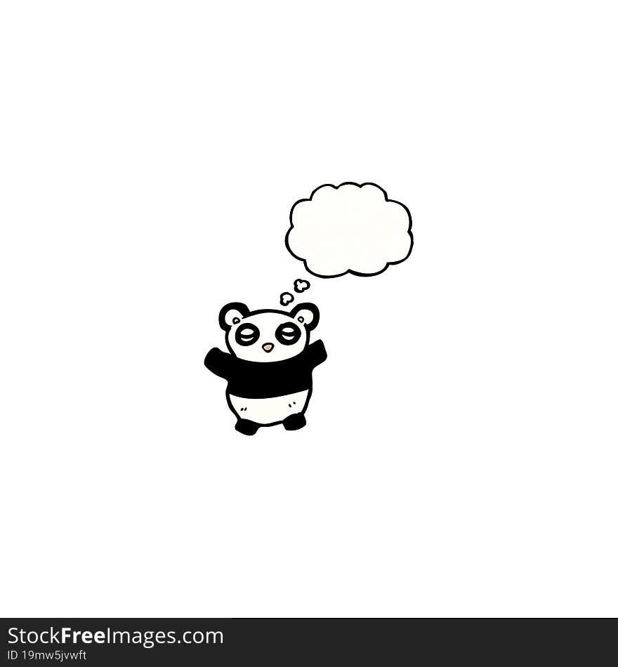 cartoon panda