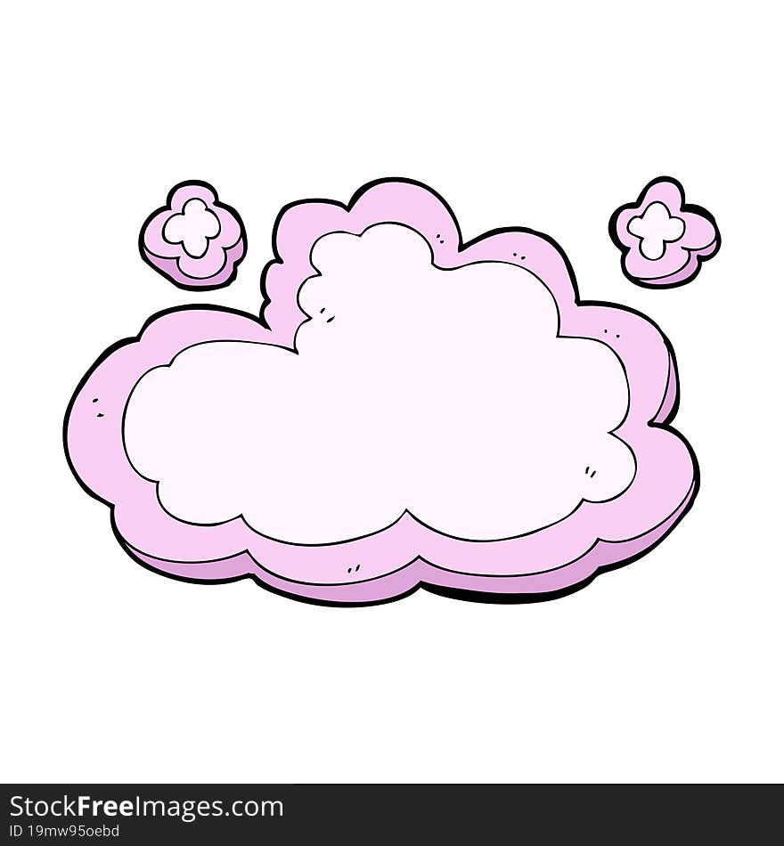 Cartoon Decorative Cloud