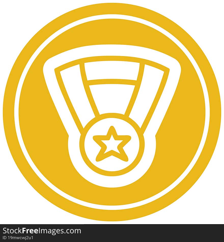 medal award icon symbol