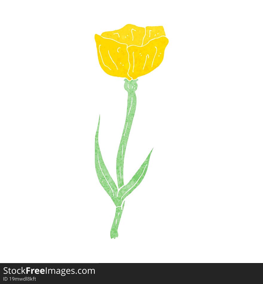 Cartoon Flower