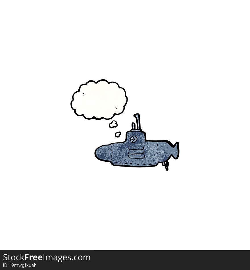 cartoon submarine