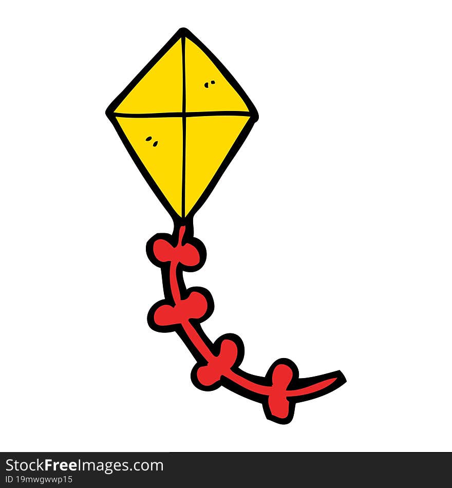 cartoon kite