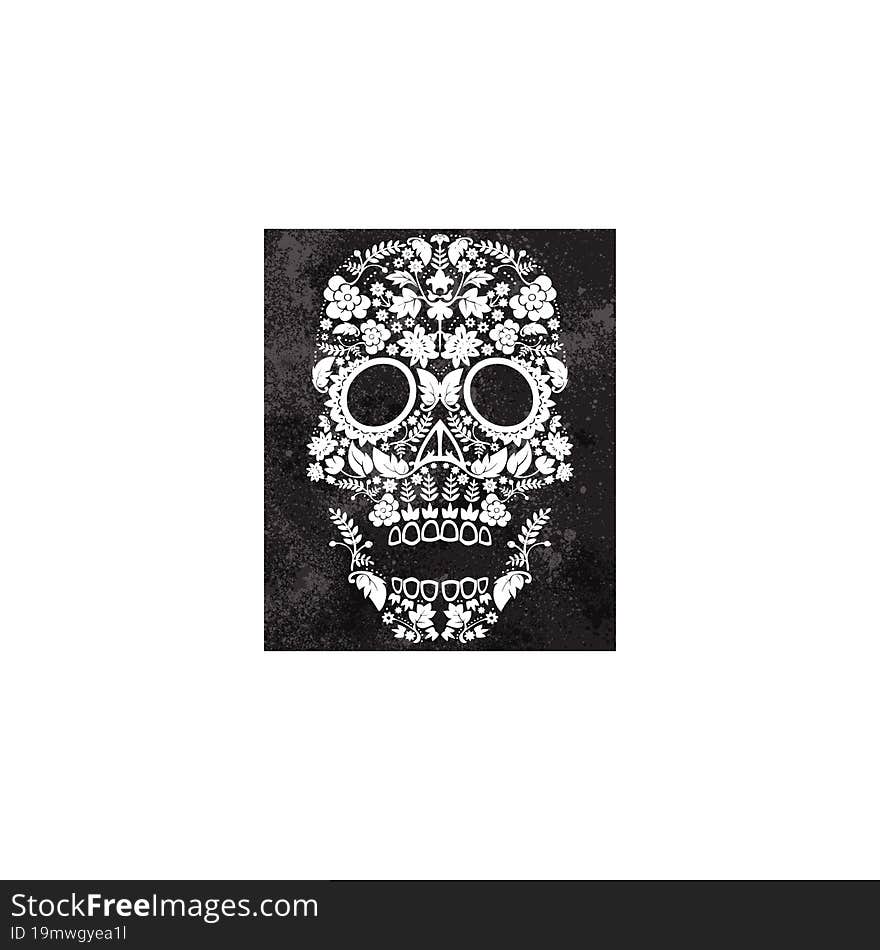 Day Of The Dead Skull