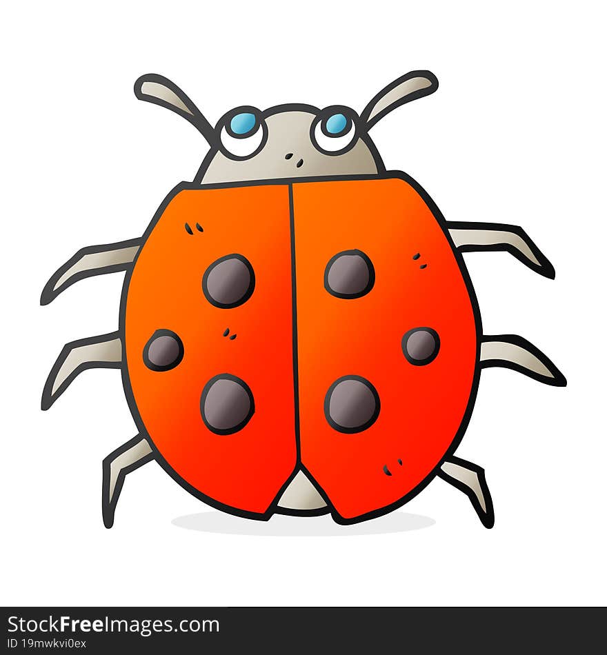 cartoon ladybug