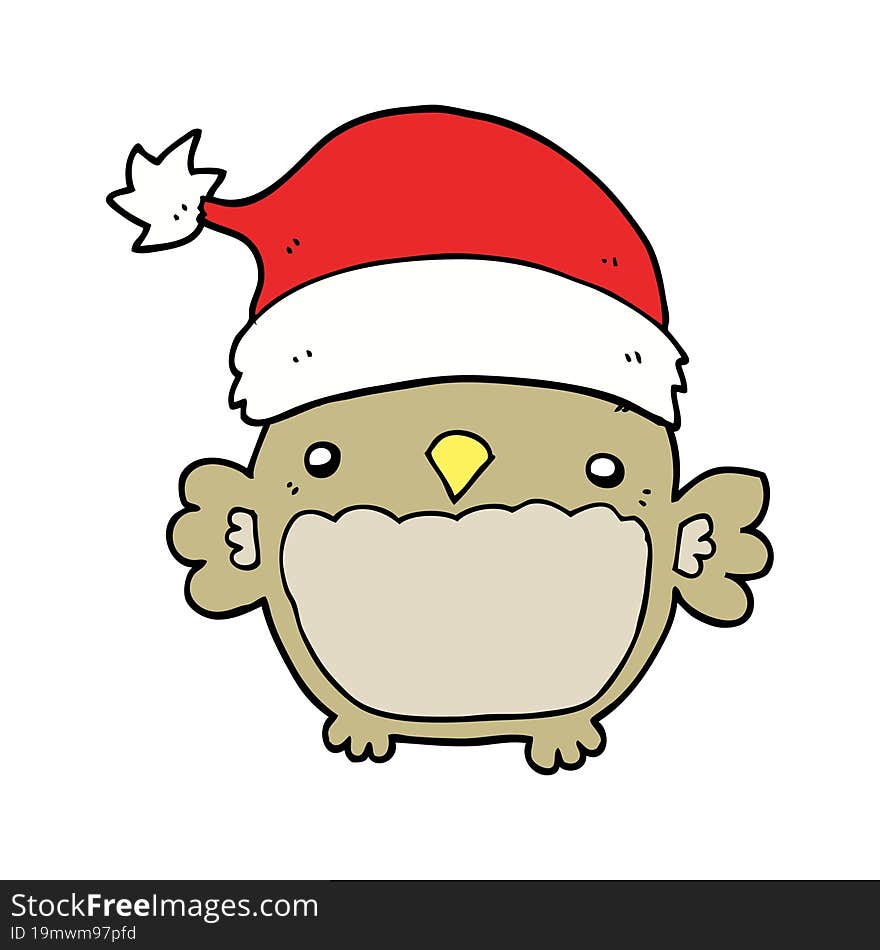 cute christmas owl