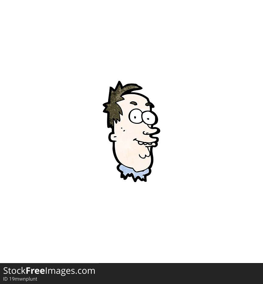 Cartoon Ugly Man