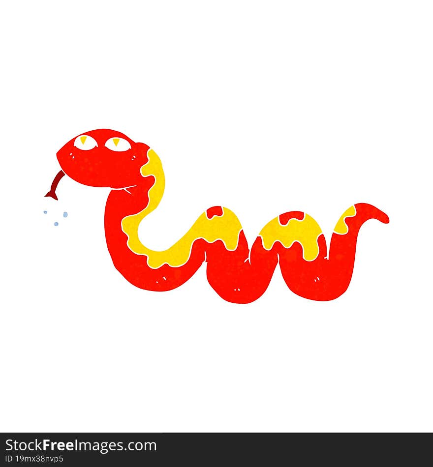 cartoon snake