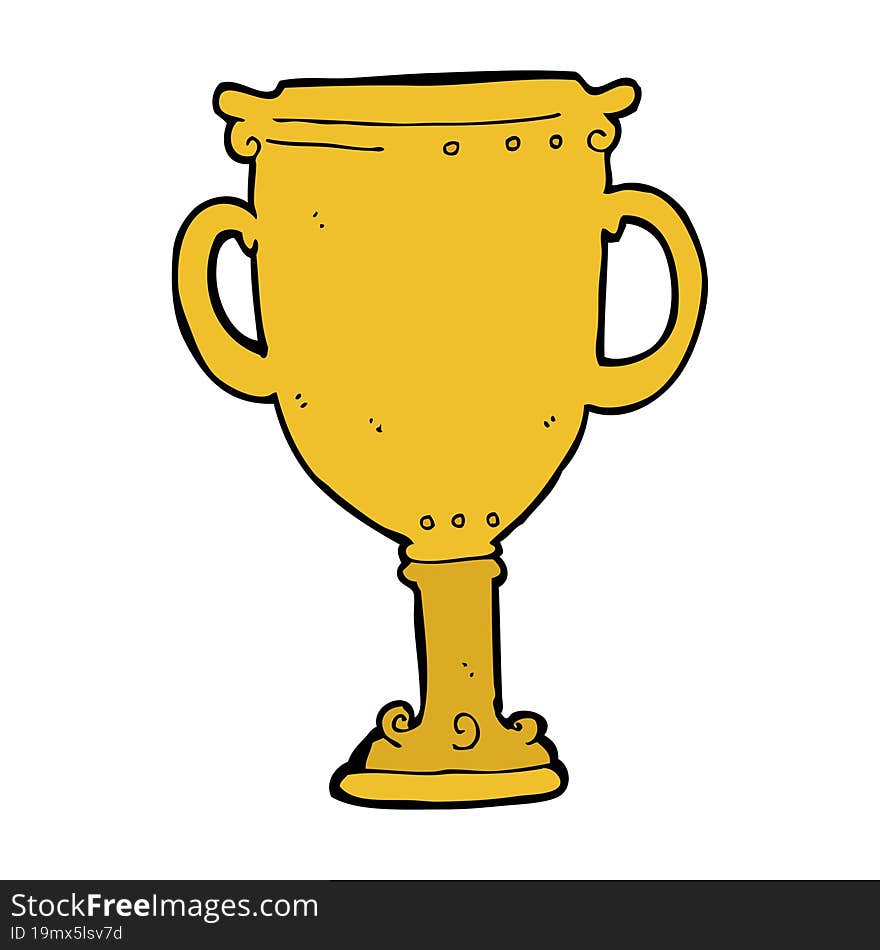 cartoon trophy