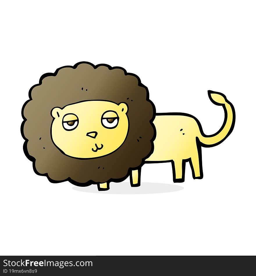 Cartoon Lion