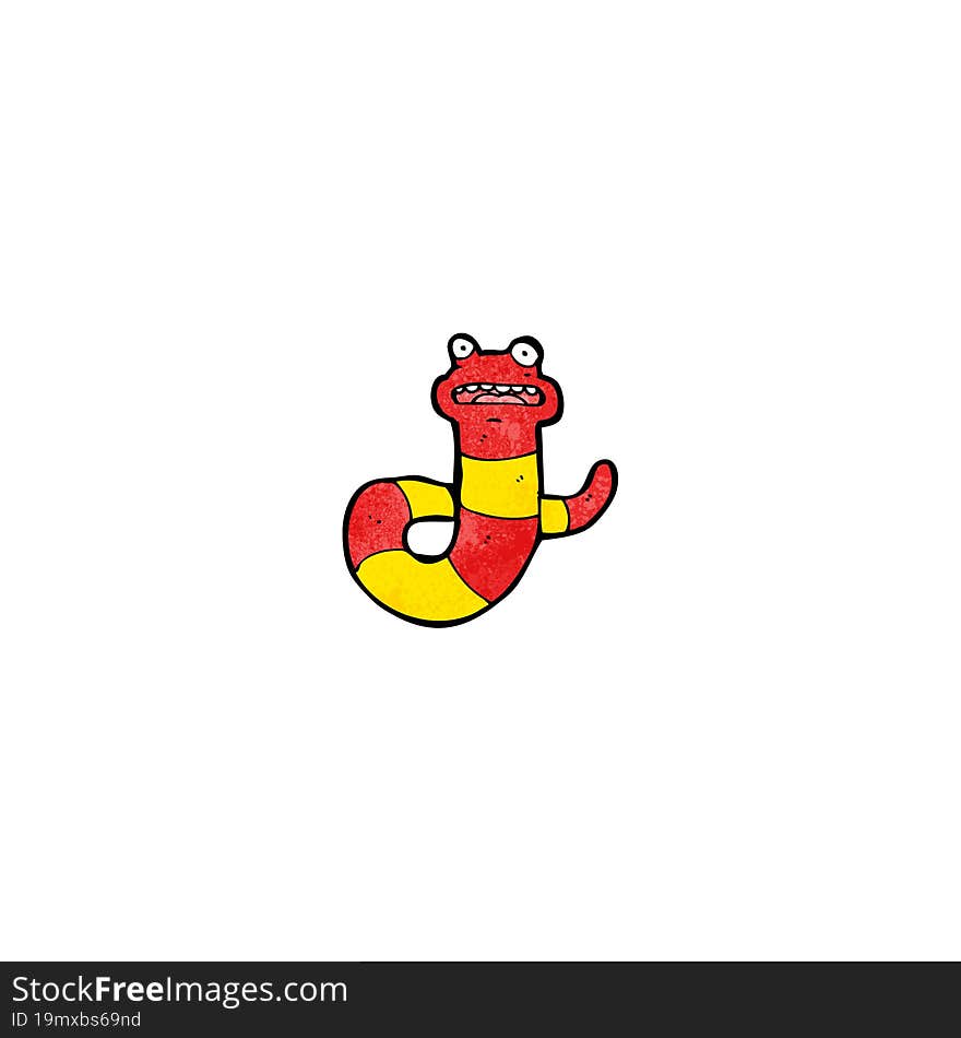 funny cartoon snake