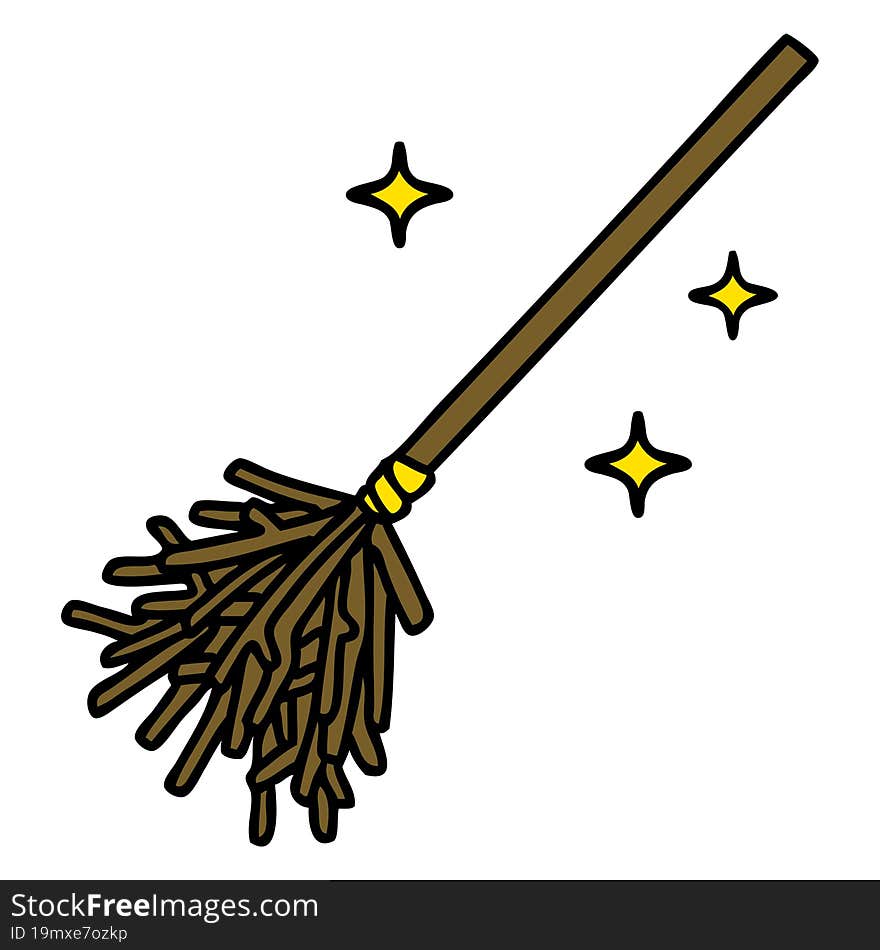 Magic Broomstick Sweeping