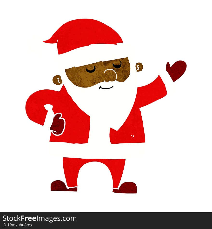 Cartoon Santa Claus