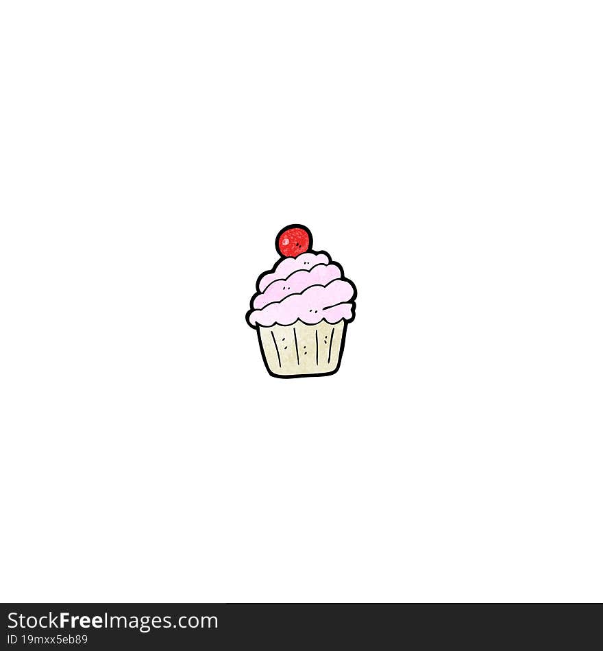 cartoon cupcake