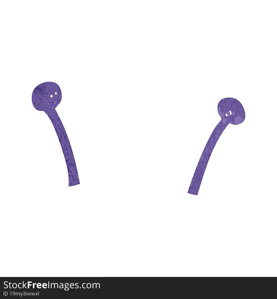 cartoon alien antennae