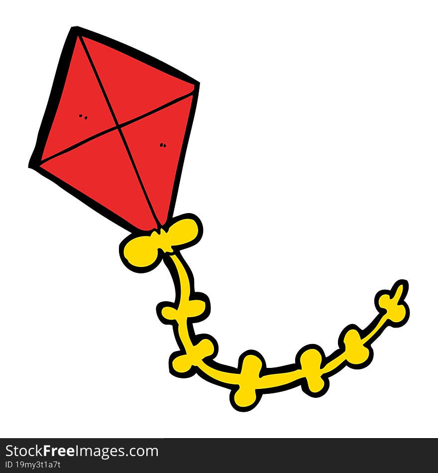 cartoon kite