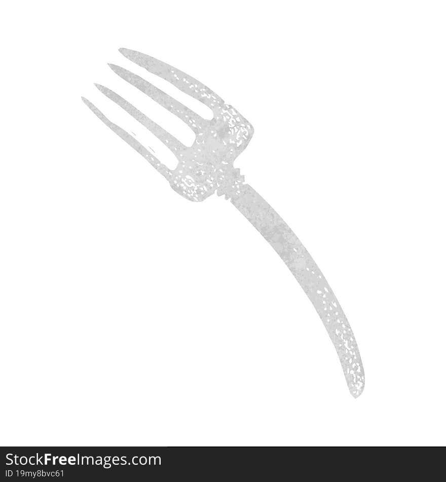 cartoon fork