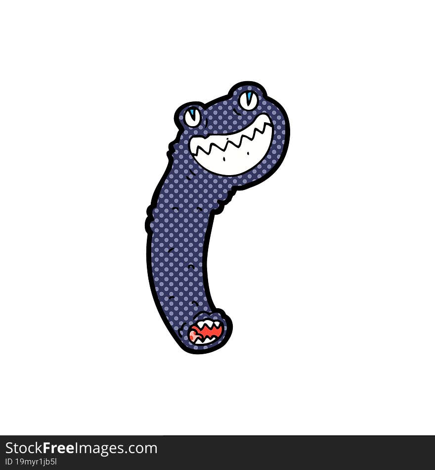 cartoon leech