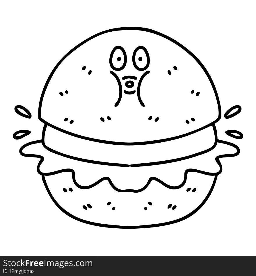 Fat Burger Character