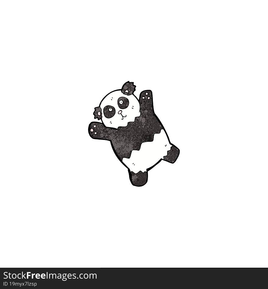 cartoon panda