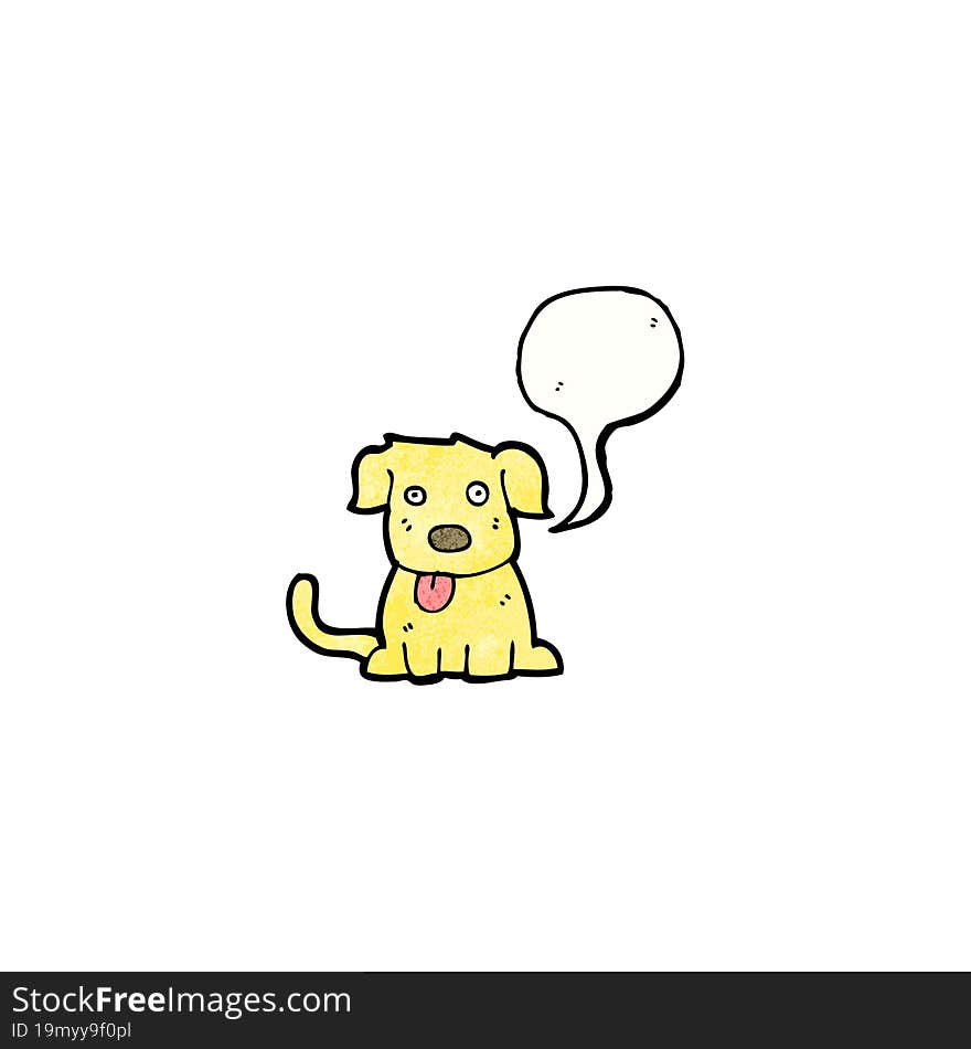 Cartoon Little Dog