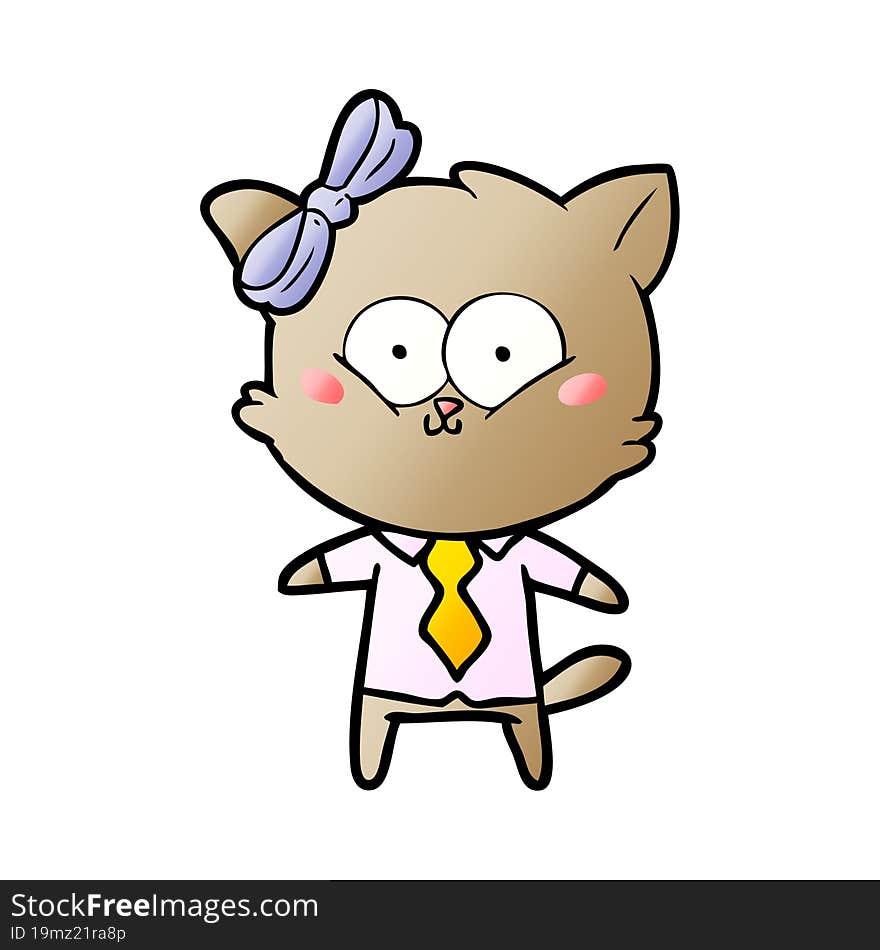 cartoon cat. cartoon cat