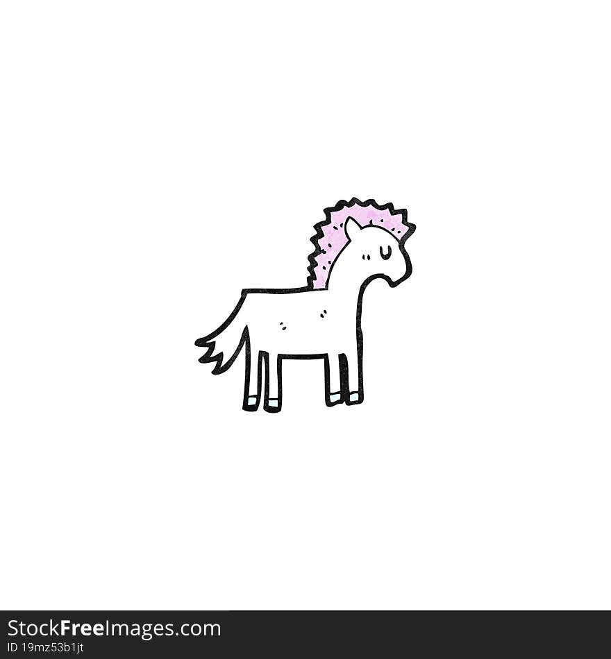 cartoon horse