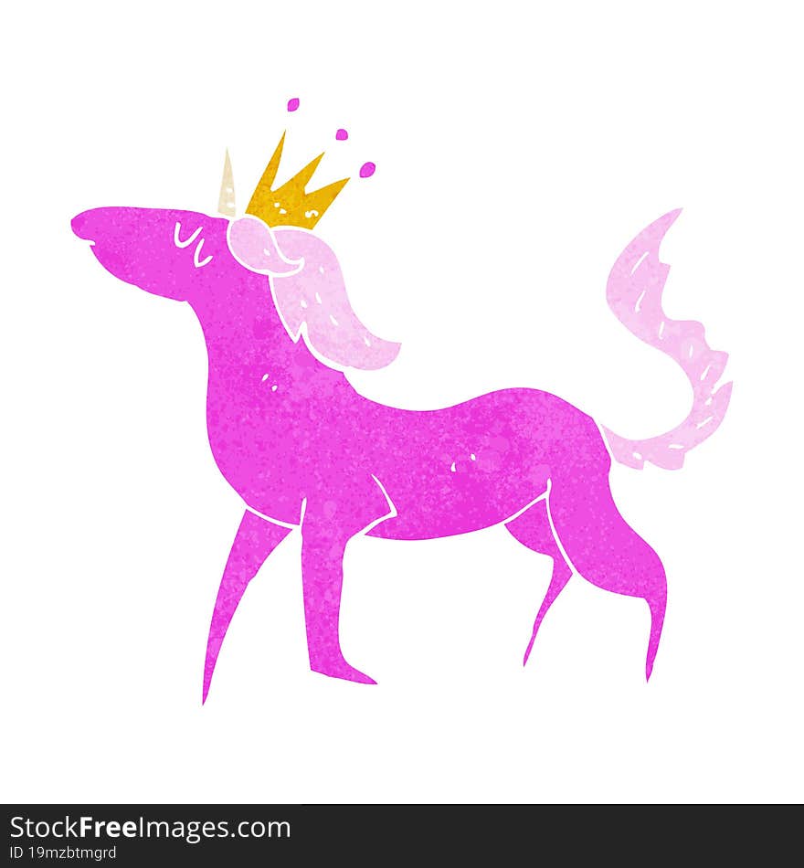 cartoon unicorn