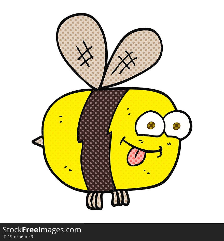 Cartoon Bee