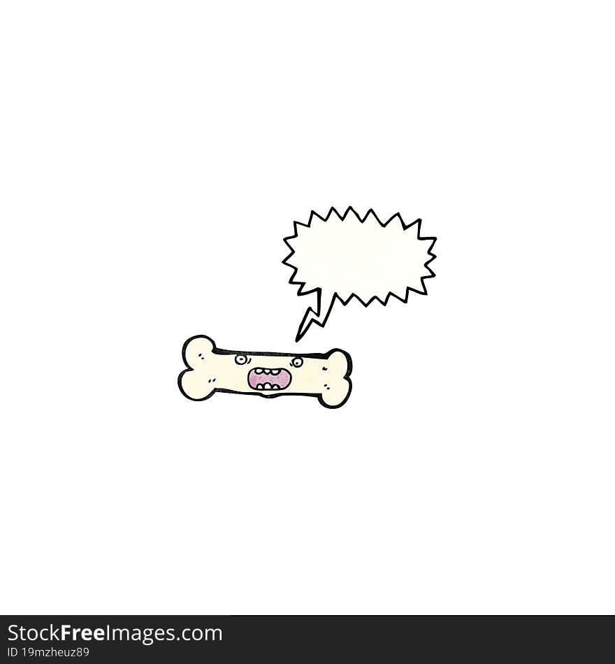 cartoon bone