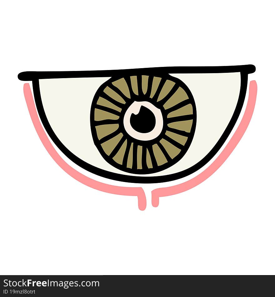 cartoon eye symbol