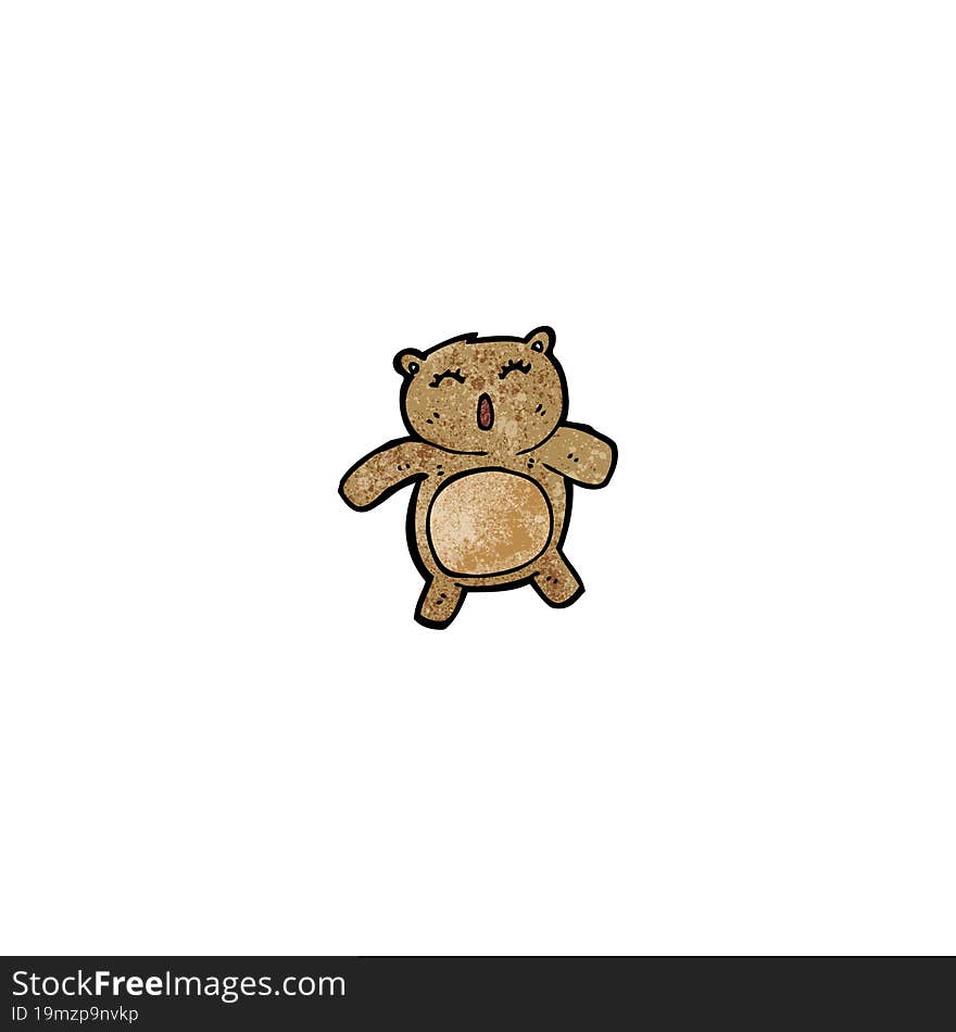 cartoon teddy bear