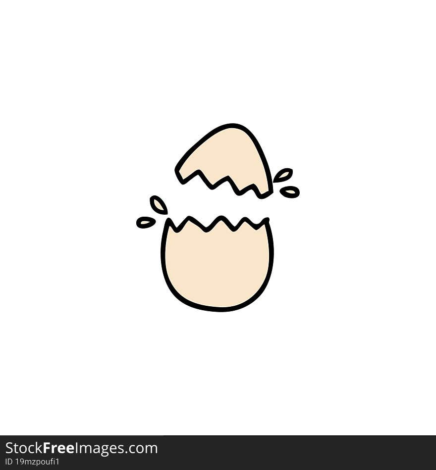 hatching egg cartoon. hatching egg cartoon