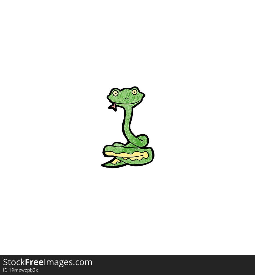 cartoon snake