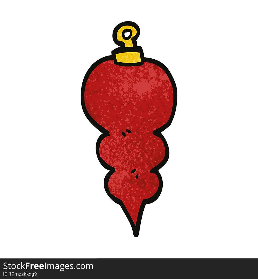 cartoon doodle xmas decoration