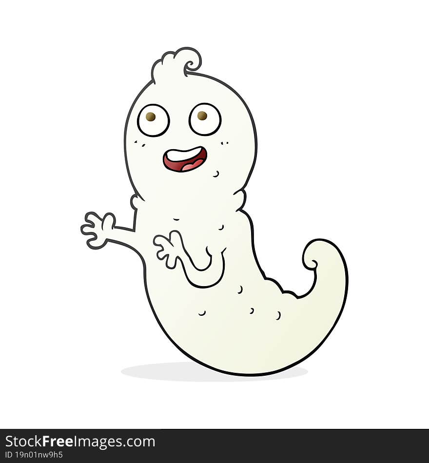 cartoon ghost