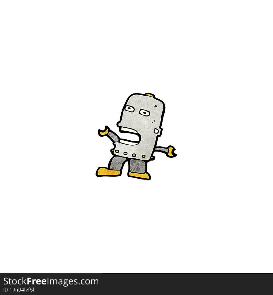 Cartoon Robot