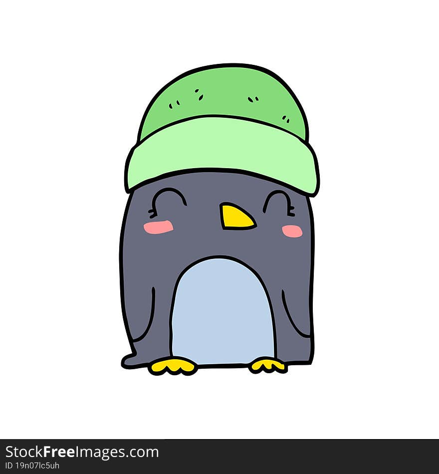 Cute Cartoon Penguin