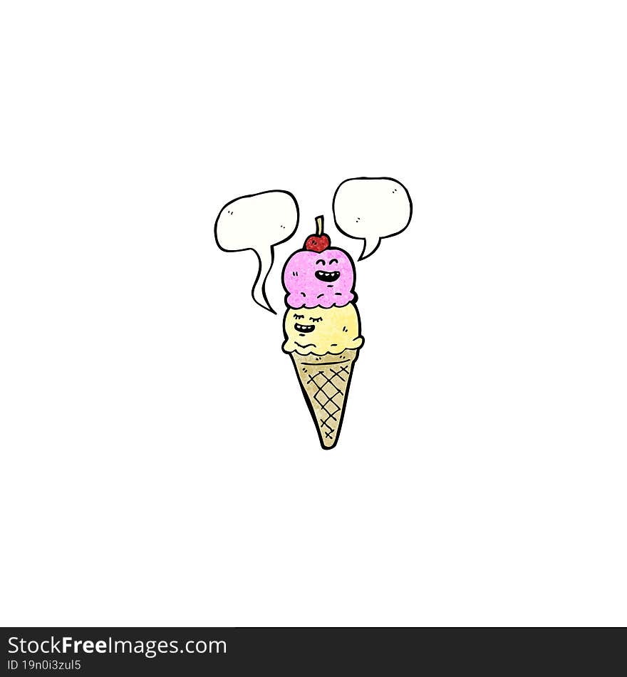 Cartoon Ice Cream