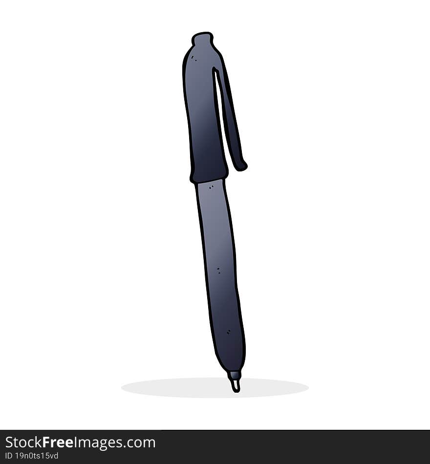 cartoon pen