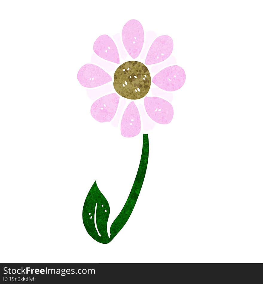 cartoon flower