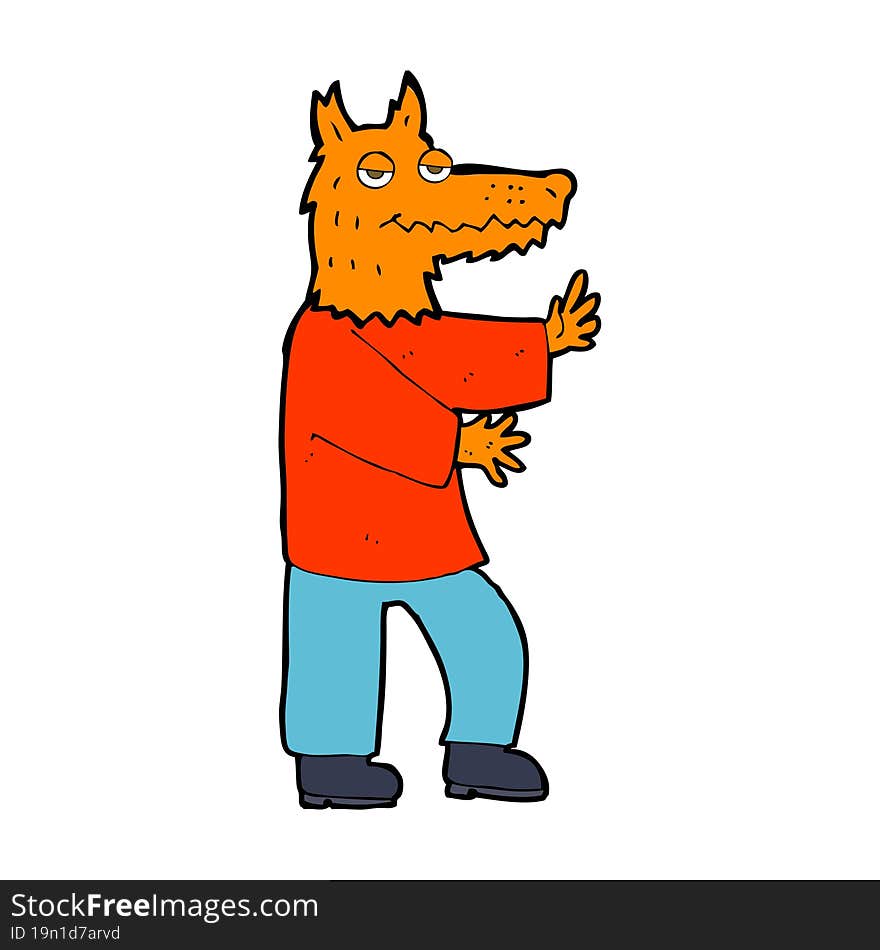 cartoon fox