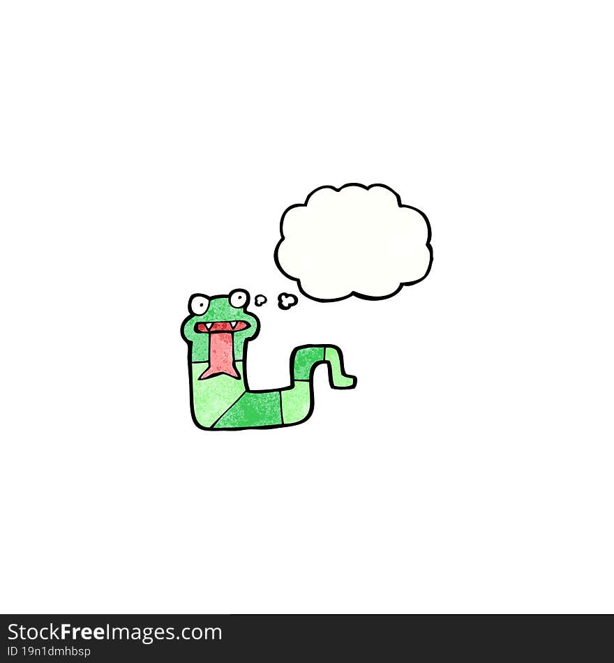 Hissing Snake Cartoon