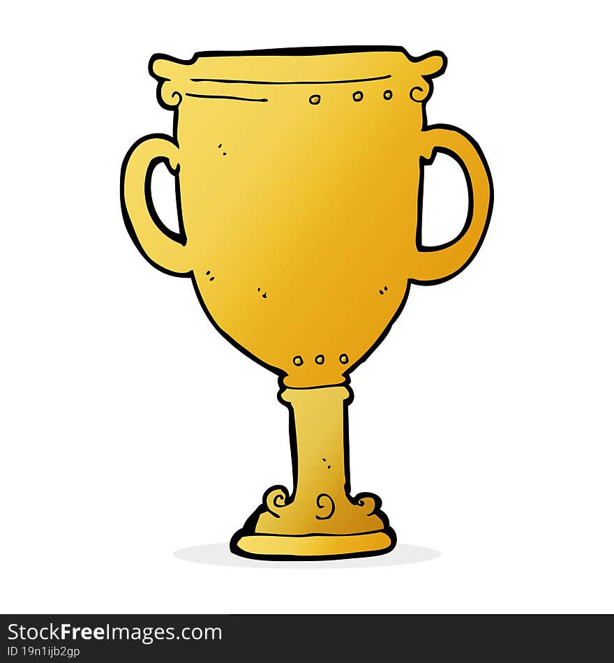 cartoon trophy